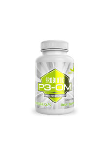 P3OM (120 kapsler) - Kraftig probiotika som kan hjelpe deg bygge større muskler og forbrenne fett